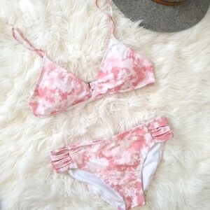 SALE 🛍️ 𝅺PINK LILY Bikini set Womens size L